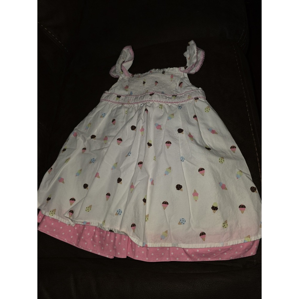 Gymboree layette line ice cream‎ shop dress size 18 24 months